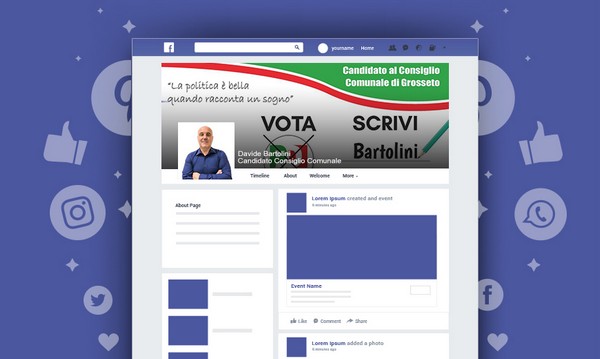 Pagina Facebook Davide Bartolini